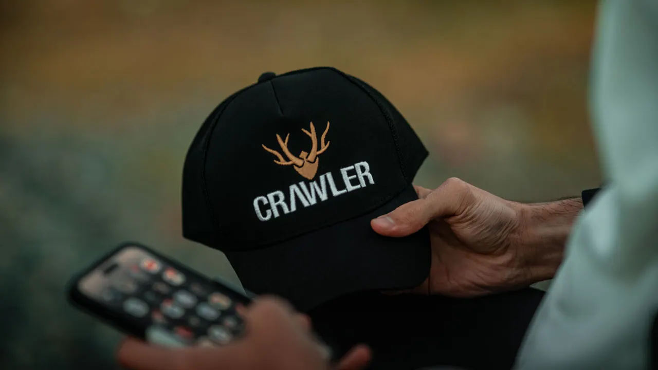An embroidered cap
